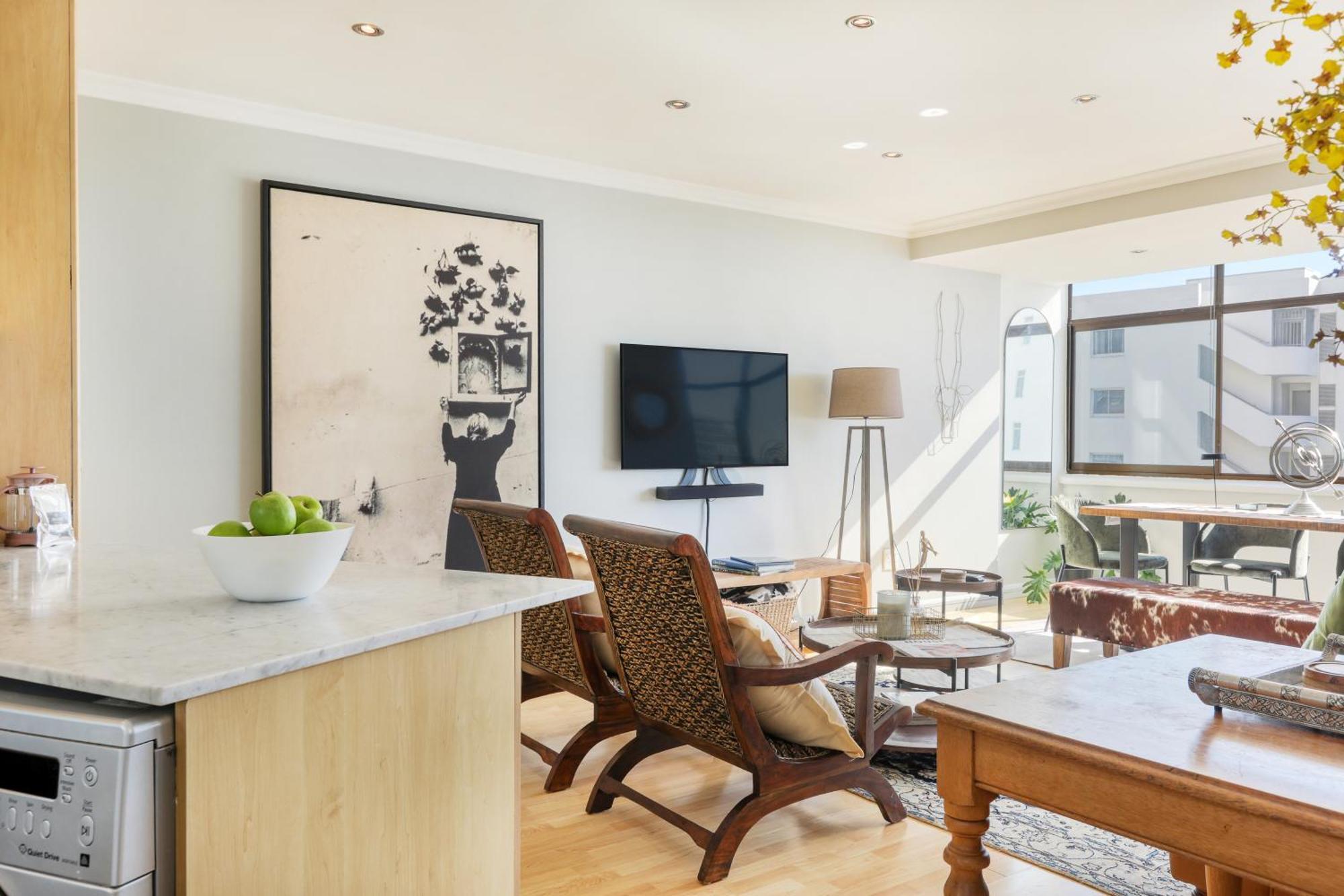 קייפטאון Backup-Powered Bantry Bay View 2 Bed Apartment מראה חיצוני תמונה